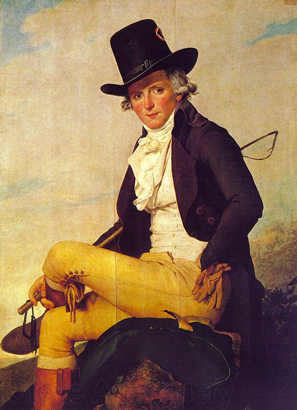 Jacques-Louis  David Monsieur Seriziat Germany oil painting art